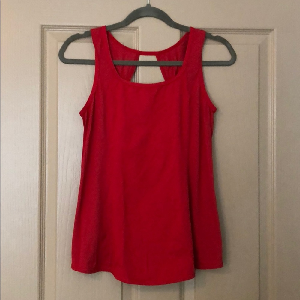 ⚡️CLEARANCE Red lululemon open back tank